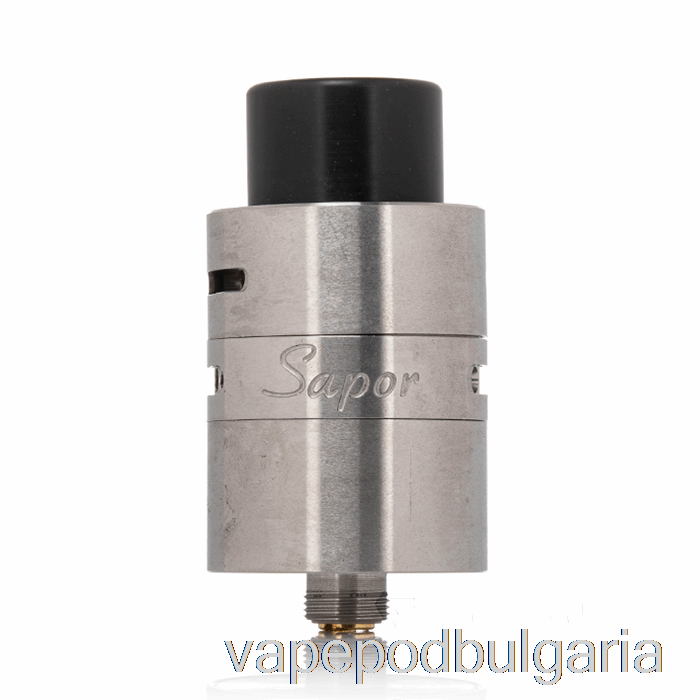 Vape 10000 Дръпки Sapor V2 Rda By Wotofo - 22/25mm двупостов 22mm версия - неръждаема стомана